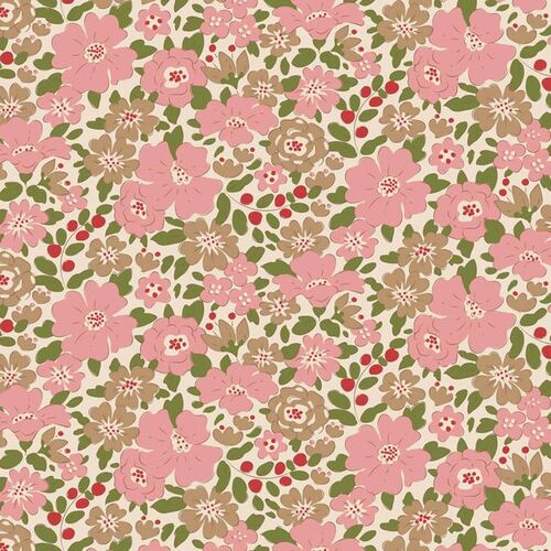 Tilda Creating Memories Winter Harper Floral Pink 130146