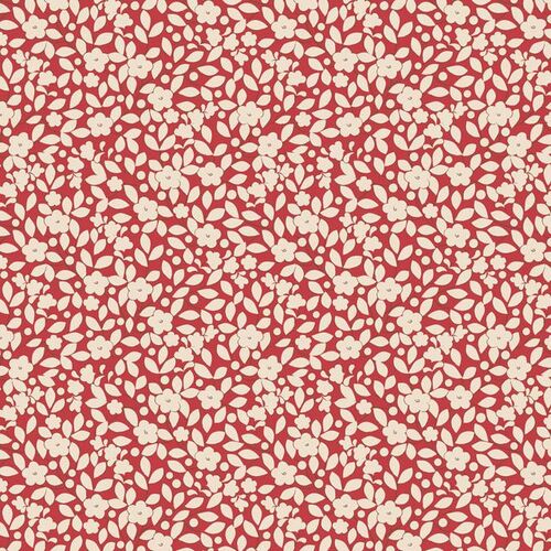 Tilda Creating Memories Winter Avery Floral Red 130144