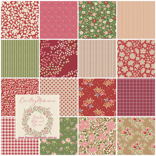 Tilda Creating Memories Winter 1/2 Metre Fabric Bundle