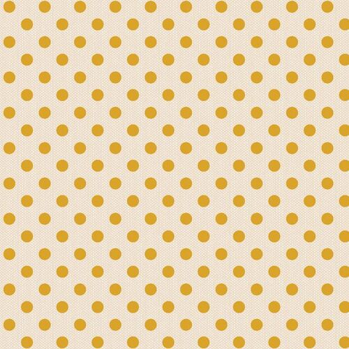 Tilda Creating Memories Spring Polkadot Yellow 160064