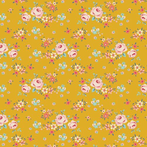 Tilda Creating Memories Spring Gracie Floral Yellow 130117