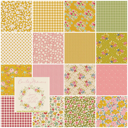 Tilda Creating Memories Spring 1/2 Metre Fabric Bundle