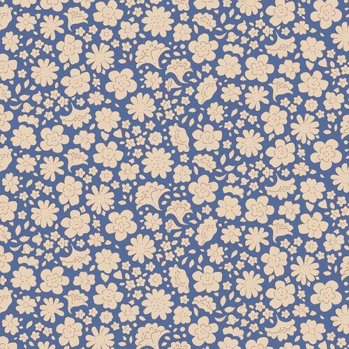 Tilda Creating Memories Summer Carla Floral Blue 130134