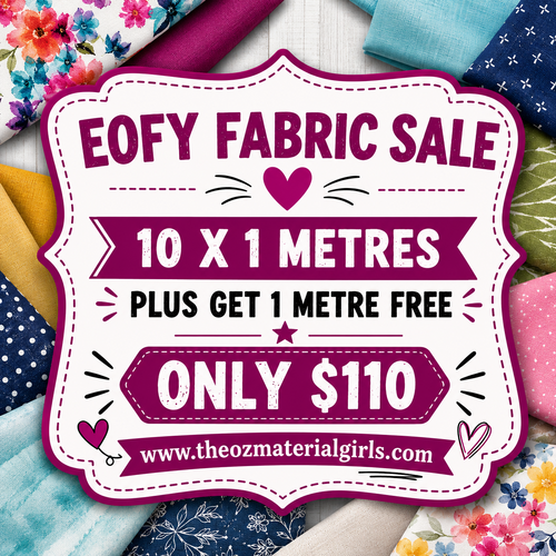 SUPER SALE - EOFY Mystery 10 Metre Bundle - Plus 1 Metre FREE