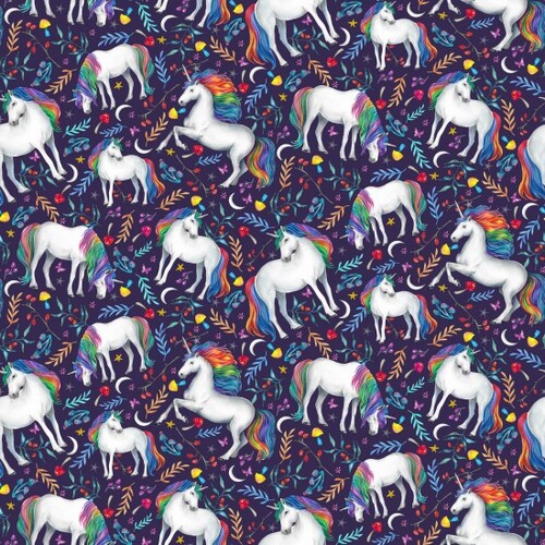 Enchanted Rainbow Unicorns Scattered 81460-102