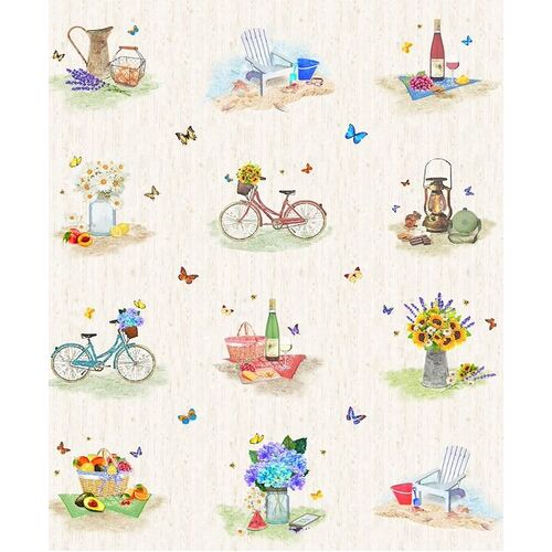 Super Sale Summer Picnic Scenic 36" Panel TTCD2131 