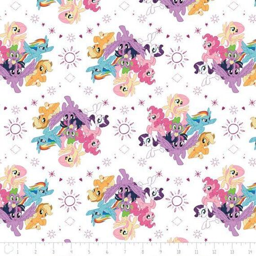 Fabric Remnant -HTF OOP Licensed Hasbro My Little Pony MLP 68cm