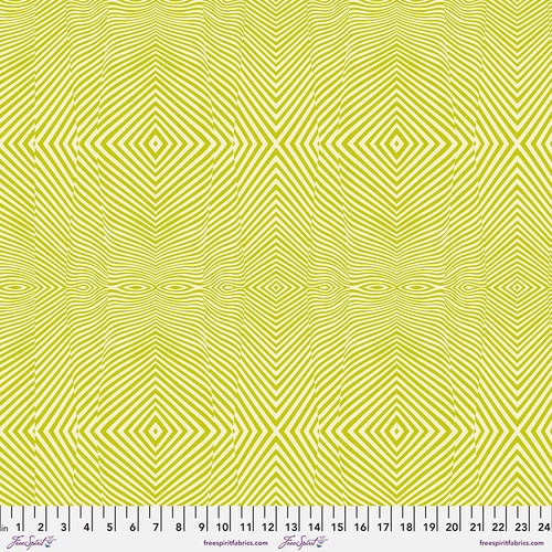 Fabric Remnant- Tula Pink Moon Garden Lazy Stripe 48cm