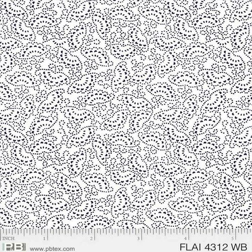 $6.95/M  -Flair Stitched Floral FLAI 4312 WB