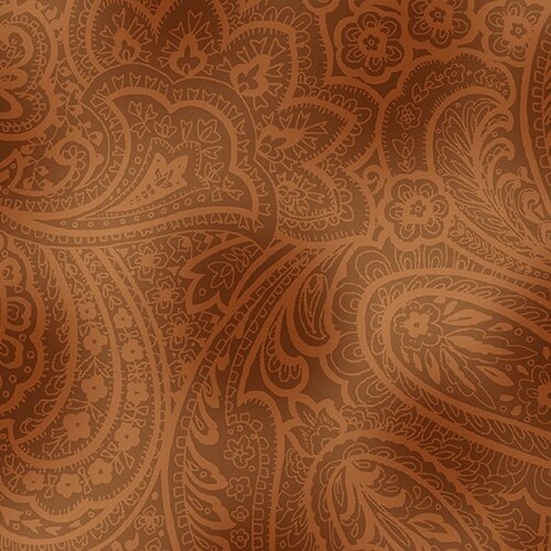 $6.95/M  - Radiant Paisley Blender Brown 9747-78