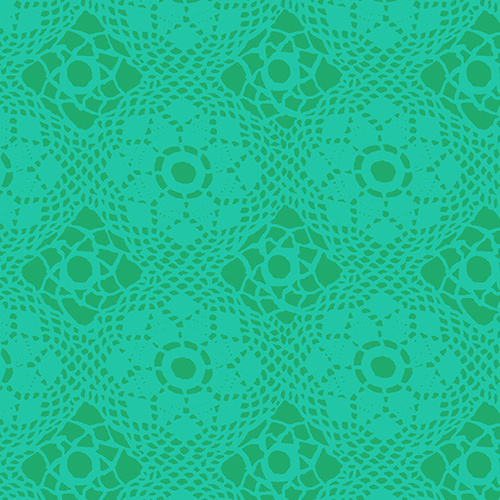 $6.95/Metre -Sun Print 2021 Crochet Floral Gulf 9253/T