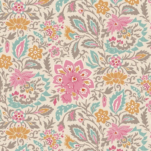 Fabric Remnant-Tilda Windy Days Skyler Floral 87cm
