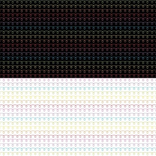 Fabric Remnant- Carnival Rainbow Squiggle Multi 75cm