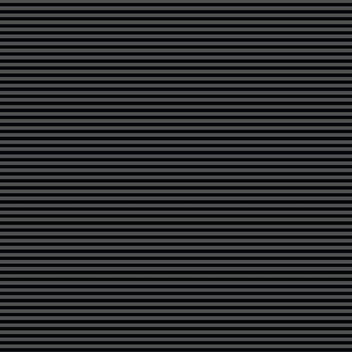 Fabric Remnant -	 Devonstone Stripes Charcoal  90cm