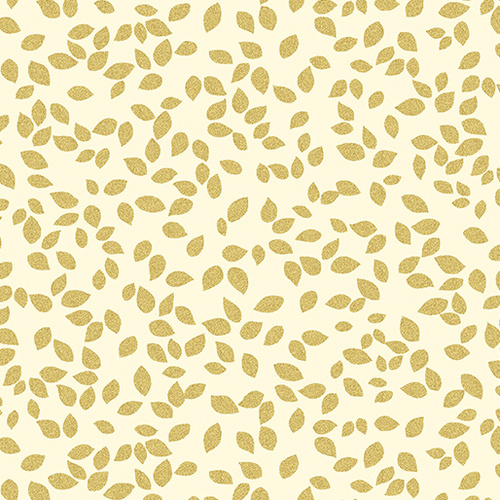 $6.95/Metre -Metallic Mixers Tossed Leaves 