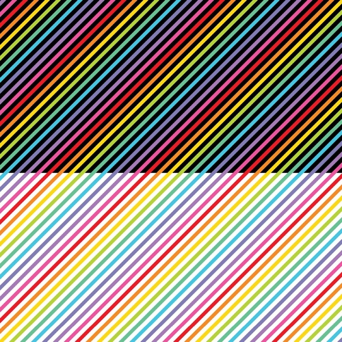 Fabric Remnant-Carnival Rainbow Diagonal Stripe Multi 90cm