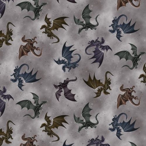 Fire & Fury Scattered Dragons Grey 81720-105