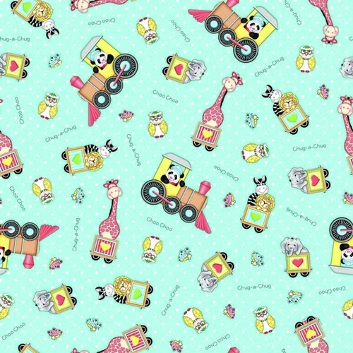 $6.95/Metre -Licensed Disney Bazooples Choo Toss