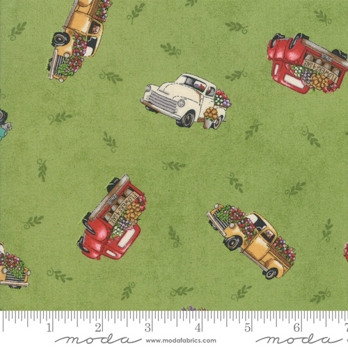 $6.95/Metre -Moda Cultivate Kindness Vintage Trucks 19931 14