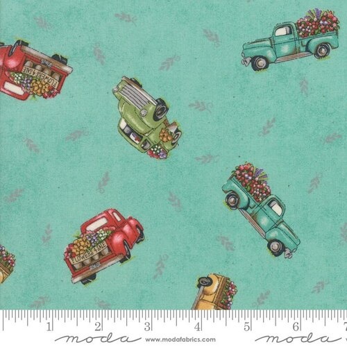 $6.95/Metre -Moda Cultivate Kindness Vintage Trucks 19931 13