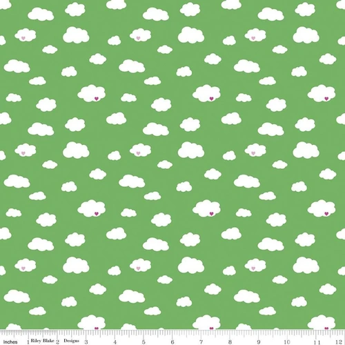 RILEY BLAKE Super Sale Dream Drift Clouds Green 10771