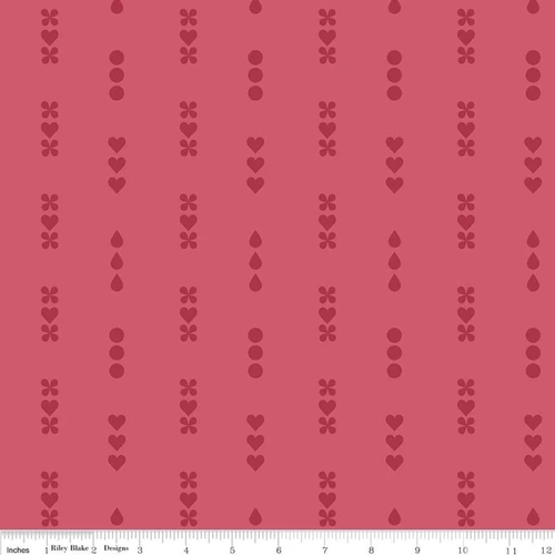 RILEY BLAKE Super Sale Dream Heartfelt Red 10774