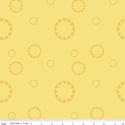 RILEY BLAKE Super Sale Dream Heartfelt Yellow 10774