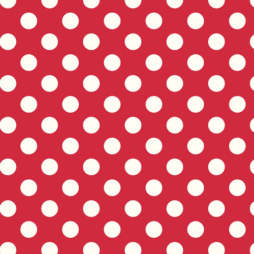 RILEY BLAKE Super Sale Medium Dot  Red C630-80