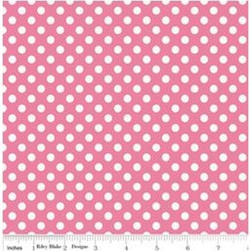 RILEY BLAKE Super Sale Small Dots Hot Pink C350-70