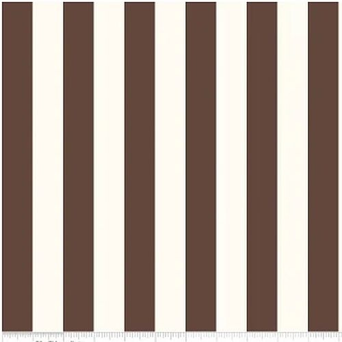 RILEY BLAKE Super Sale 1" Le Creme Stripe Brown C650-90