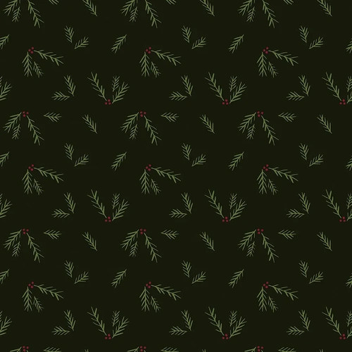 RILEY BLAKE Super Sale Winterberry Main Black CC8440