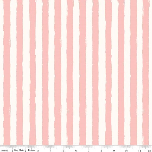 RILEY BLAKE Super Sale Blush Stripe Cream Sparkle C8015