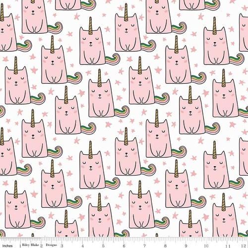 RILEY BLAKE Super Sale Novelty Caticorn White Sparkle SC9008	