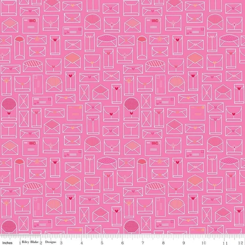 RILEY BLAKE Super Sale Lovebug Envelopes Pink C5052