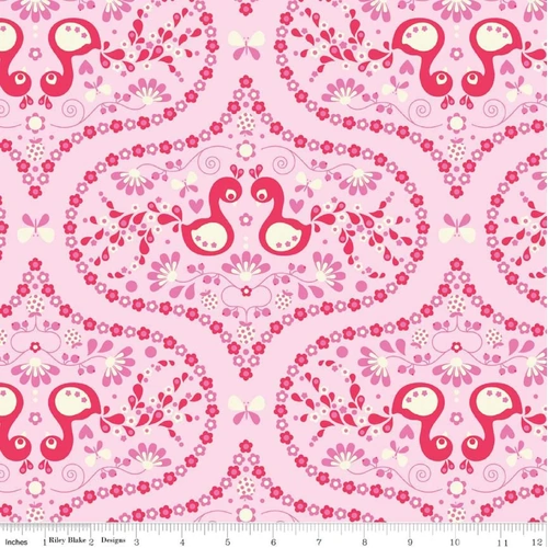 RILEY BLAKE Super Sale Flutterberry Plume Pink C4591