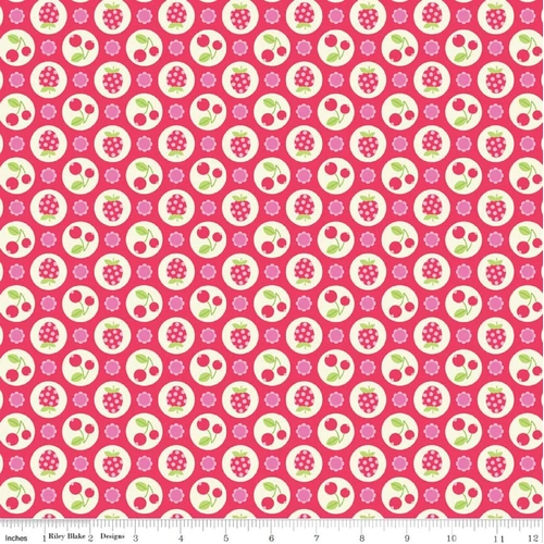 RILEY BLAKE Super Sale Flutterberry Berries Red C4593
