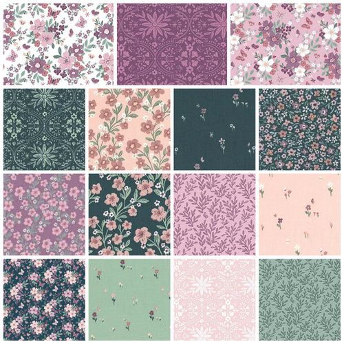 Buds & Butterflies Butterfly Floral FQ Bundle