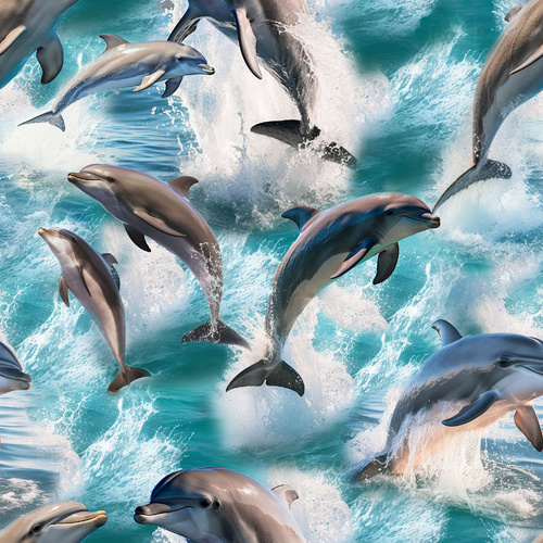 Marine Marvels Ocean Sea Dolphins 4058I