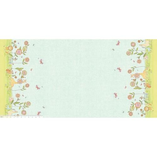 $6.95/Metre -Hello World Animal Border 112.103.11.2