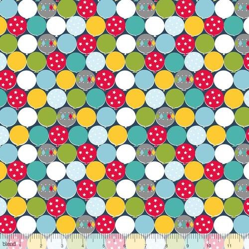$6.95/Metre -Piccadilly Balloons Come One Come All 101.150.04.1