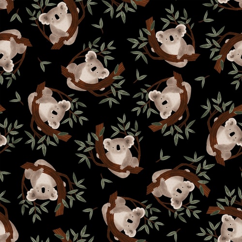 Super Sale Mini Koala Bears Black BQ2101 099 