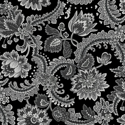 Super Sale Scrolly Floral Wideback Backing 108" Wide BQ2309 099