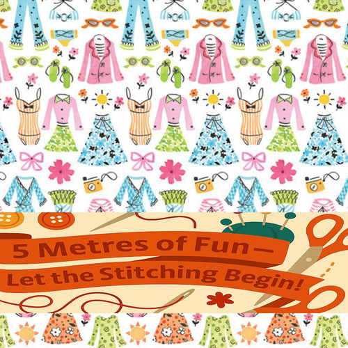 Super Sale - 5 Metres - Sew Much for Less! -Going In Style 101.06.2