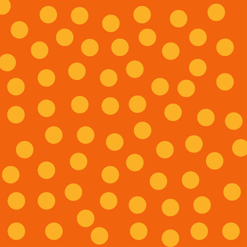 A is for Aussie Tonal Dots Orange 4067J 