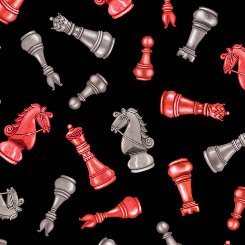 Super Sale Michael Miller Game On Chessmen 3041/11546 