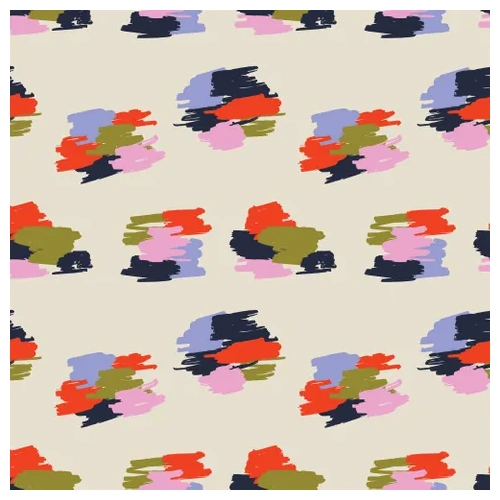 Super Sale Unviralled Abstract Collage Wide  DV4035