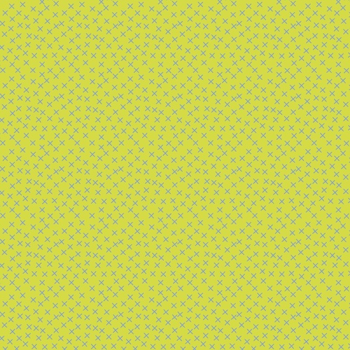 Fabric Remnant- Devonstone Cross Roads Lime Tonic 39cm