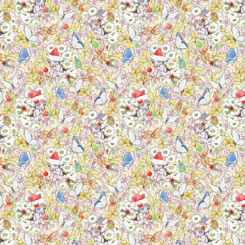 May Gibbs Christmas Blossom Sungglepot Cuddlepie MG10325