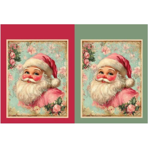 Santa's Symphony Santa Claus Sack Panel DV6950
