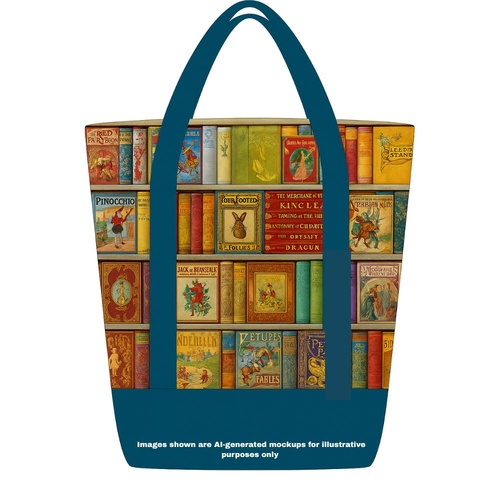 Library of Rarities Antique Book Shelf Bag Kit